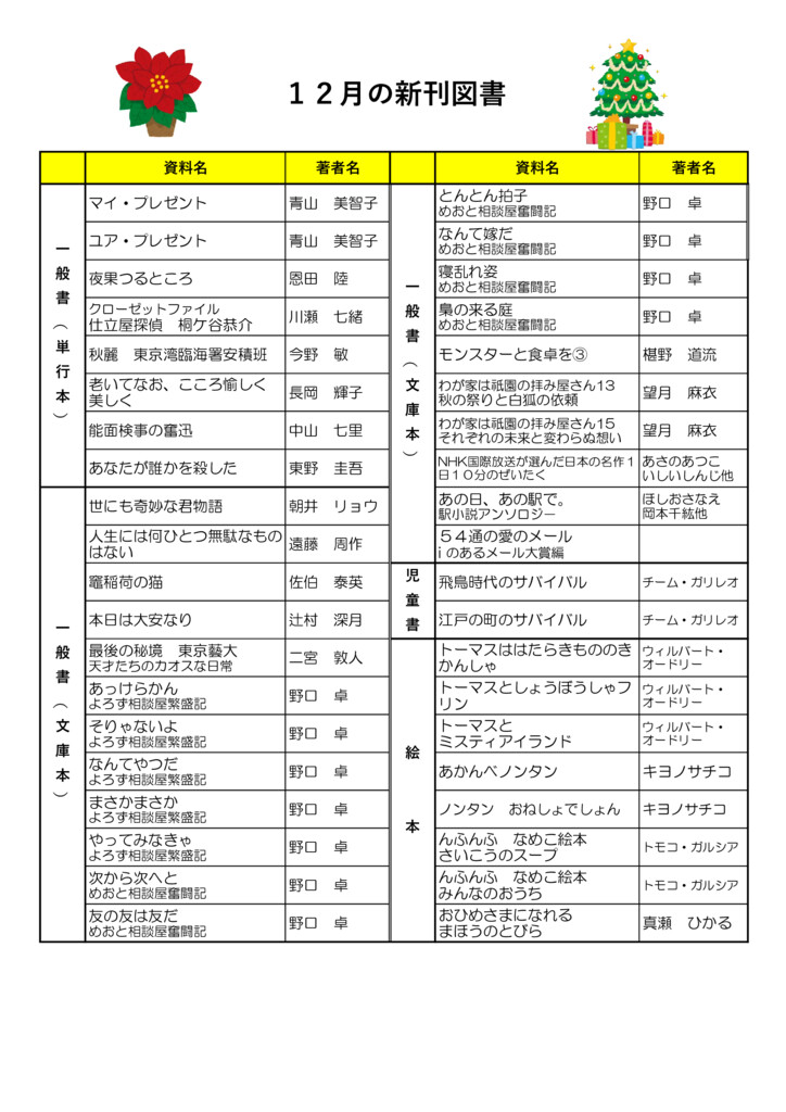 202312月新刊図書のサムネイル