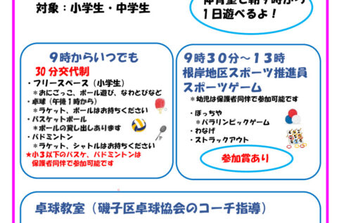 2025こどもスポーツフェスティバルのサムネイル