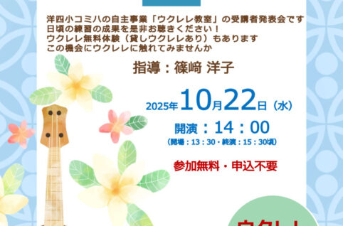 ウクレレコンサートちらしR7のサムネイル