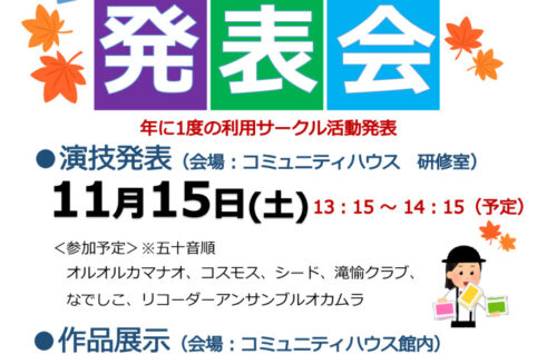 ふれあい発表会チラシR7のサムネイル