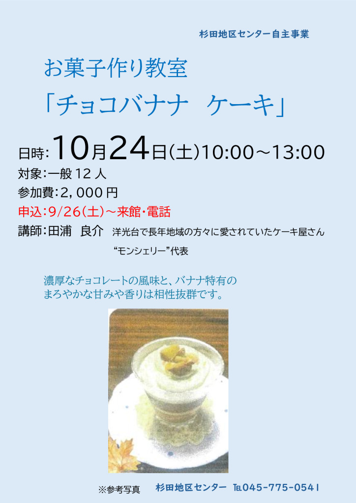 仮1024チョコバナナケーキのサムネイル
